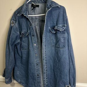 Forever 21 Light Blue Denim jacket